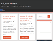 Tablet Screenshot of gockinhnghiem.com